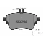 ������� ��������� MB W176 12- �����. (� ������������� ��������� Q+) Textar 2532601 Textar 2532601 2532601 ����