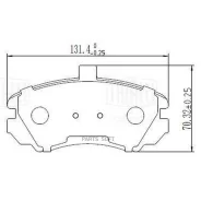 ������� ����. ��� �/� Hyundai Elantra (00-) ����. �����. �/� Mando () Trialli PF2535 Trialli PF2535 PF2535 ����