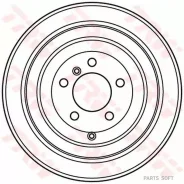 ���� ��������� LAND Rover Range Rover 02- ����. TRW DF4954S TRW DF4954S DF4954S ����
