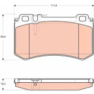 ������� ��������� MB C209/W220/R230/C215 01- ����. TRW GDB1735 TRW GDB1735 GDB1735 ����