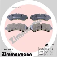 ������� ��������� Toyota/Lexus Camry(XV70)/ES VII 18- �����. Zimmermann 227681651 Zimmermann 227681651 227681651 ����