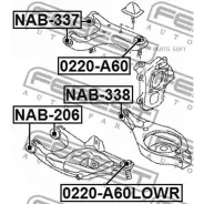 ����������� ������� �������� ������ | ��� ����/��� | Febest NAB-337 NAB337 ����