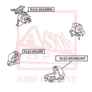 ������� ��������� ����� ASVA 0112-AE100LHAT 0112AE100LHAT ����
