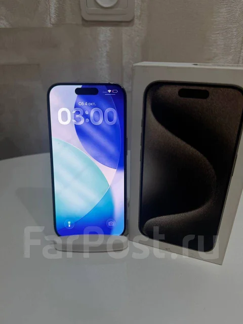 Apple iPhone 15 Pro. �/�, 128 ��, �����, 3G, 4G LTE, 5G, Dual-SIM ����