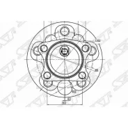 ��������� ���� Toyota Corolla (E150, E180) 06-19 / Auris 06-18 (������=�����/ �����) SAT ST4245012090, �����/������ ������ ST4245012090 ����