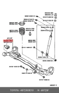 ����������� ����� ������ ��� Toyota Corolla, Toyota Carina, Toyota Sprinter toyota 48725-03010 4872503010 ����