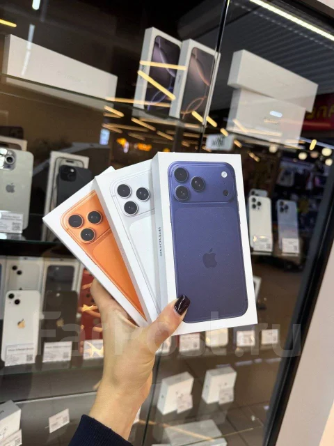 Apple iPhone 17 Pro. �����, 512 ��, �����������, 3G, 4G LTE, 5G, ����������, NFC, Dual-SIM, eSIM, ������������ ������� ����