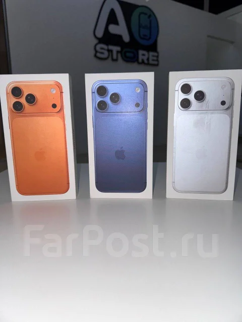 Apple iPhone 17 Pro. �����, 1 ��, �����������, 3G, 4G LTE, 5G, ����������, NFC, Dual-SIM, eSIM, ������������ ������� ����