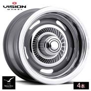 Vision Wheel 55 Rally Silver. 10.0x15", 5x114.3, ET-32, �� 81,7���. ��� ����� �� ������������ ����