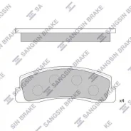 ������� ���������, �������� Sangsin Brake SP1168 SP1168 ����