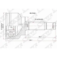 ���� (�������/ �����) Mitsubishi Lancer 02-17 / Lancer Cedia 00-03 SAT MI-37A43, �������� MI37A43 ����