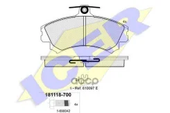 ������� ��������� Volvo S40 �������� � ��������� ICER Icer ���. 181118700 181118700 ����