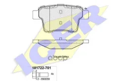������� ����. ����. Mondeo III (11/00-) Icer ���. 181722-701 181722701 ����