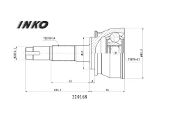 ���� ������� 24/22 | ����� | INKO 320168 320168 ����