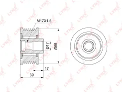 �������� ����� ����� ���������� LYNXauto PA-1124 PA1124 ����