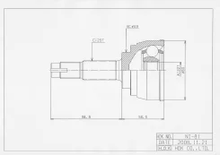 ���� ������� Nissan March K12 02-10 JCT0075 ����