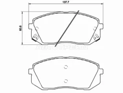 ������� ��������� Brembo P 30 056, �������� P30056 ����