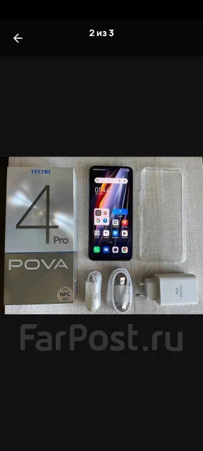 Tecno Pova 4 Pro. �/�, 256 ��, �����, 5G, NFC ����