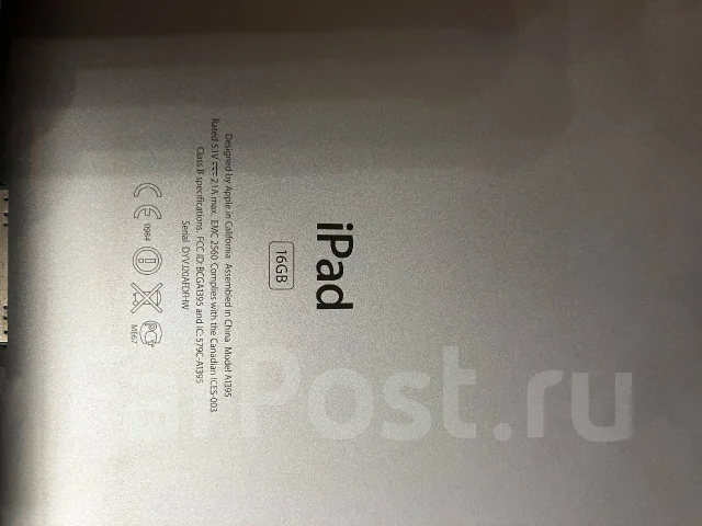 Apple iPad 2. ������ 16 �� ����