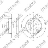 ���� ��������� /������ /TI-GUAR ��� Mazda 3, Axela 2003-2009 265/11�� /TG-BDS0062 (RN1369) Tiguar Tgbds0062 TGBDS0062 ����