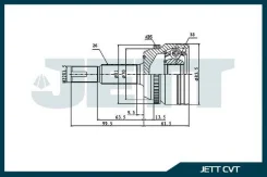 ���� ������� JETT V41-0003 ABS V410003ABS ����