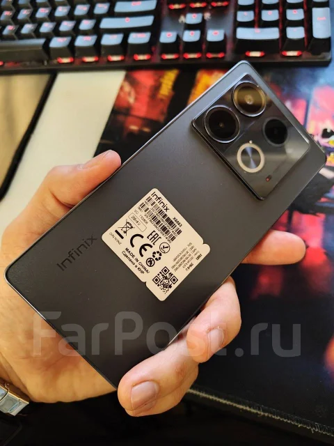 Infinix Note 40. �/�, 256 ��, ������, 4G LTE, Dual-SIM, NFC ����
