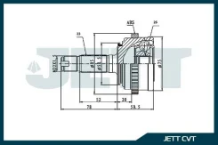 ���� ������� JETT V41-3126 ABS V413126ABS ����