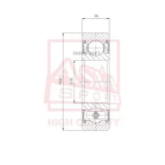 ��������� ������������� (30x62x16) ASVA AB306216 AB306216 ����