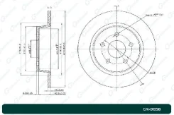 ���� ��������� G-brake GR-01958 GR01958 ����