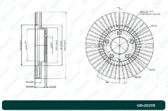 ���� ��������� ������������� G-brake GR-20259 GR20259 ����