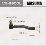 ���������� ������� �����! Toyota RAV4 III 06-12/ RAV4 IV 12 Masuma ME9805L ME9805L ����
