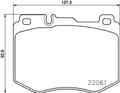 ������� ��������� �������� �������� ��� Mercedes-BENZ C-Class, Mercedes-BENZ E-Class, Mazda 6 brembo p-50-120 P50120 ����