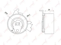 ����� �������� ����� ��� LYNXauto PB-1051 PB1051 ����