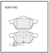������� ��������� �������� �������� ��� AUDI A6, AUDI A4, Volkswagen Passat Allied Nippon ADB11542 ADB11542 ����