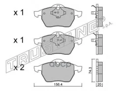 ������. ������. ������� AUDI 100 2.3 91-95, �4 94-, VW ������ 97- � �/����. Trusting ���. 1881 �-� 1881 ����