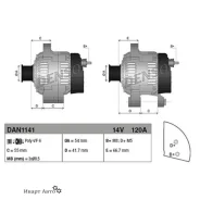��������� Denso DAN1141 DAN1141 ����