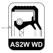 ������� ������������� [36x58x15] AS2W WD NBR VW Elring 525359 525359 ����