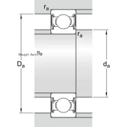 ��������� ���������� 25X52X15 � ����������� ������� C3 FAG 62052RSRC3 62052RSRC3 ����