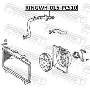 ������ �������������� ������� ���������� PCS 10 Febest Ringwh015PCS10 RINGWH015PCS10 ����