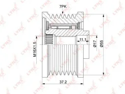 ����� ���������� ���� ���������� Lynxauto [PA1193] PA1193 ����