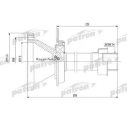 ������� �������� ������ X289 FORD Galaxy 1,9TDI 95-06 VW Sharan 1,9TDI 95-10, 2,0 95-10 Patron PDS0446 PDS0446 ����