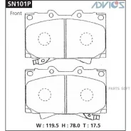 �������� ��������� ������� Advics �������� SN101P ����
