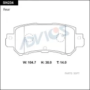 �������� ��������� ������� Advics SN234 ����