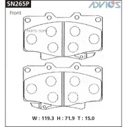 �������� ��������� ������� Advics �������� SN265P ����