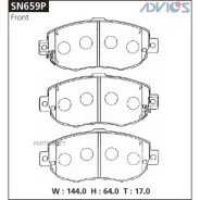 �������� ��������� ������� Advics �������� SN659P ����