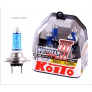 ����� ������������������� Koito Whitebeam H7 12V 55W (100W) 4200K (�������� 2 ��. ) P0755W ����