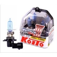 ����� ������������������� Koito Whitebeam 9005 (HB3) 12V 65W (120W) 4200K (�������� 2 ��. ) P0756W ����