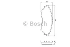 ������� ��������� �������� �������� Mitsubishi Pajero Pinin 99 [178Bosch986424713] 986424713 ����