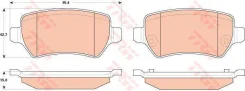 ������� �������� �. Opel Zafira 1.6-2.2i/1.7-1.9CDTi 05 GDB1831 [1605128] ! [178Trwgdb1831] GDB1831 ����