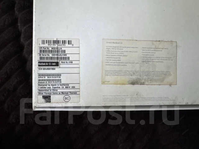 Apple MacBook Air 13 2017 Mid MQD32. 13.3", 1,8����, ��� 8 ��, ���� 128���, WiFi: 1, Bluetooth: 1, ����������� �� 4��. ����